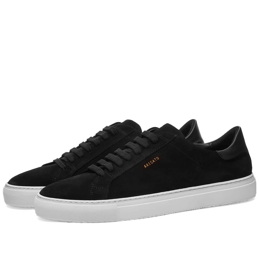 Axel Arigato Men's Clean 90 Suede Sneaker Black